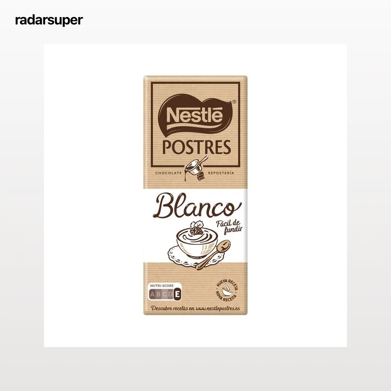 NESTLÉ Chocolate para postres blanco 170 g.