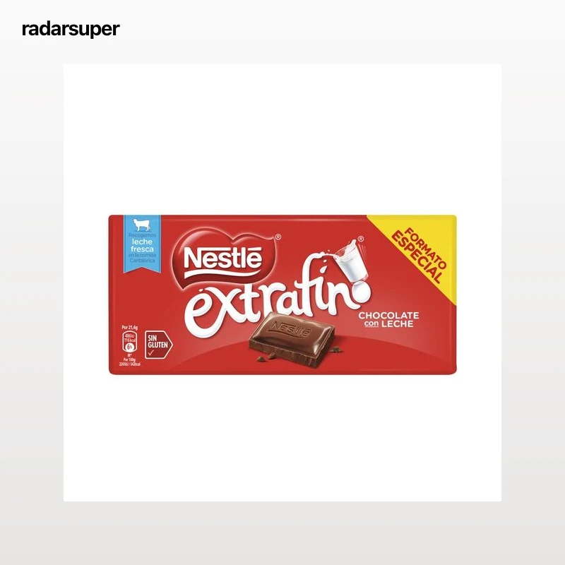 NESTLÉ Extrafino Chocolate con leche 150 g.