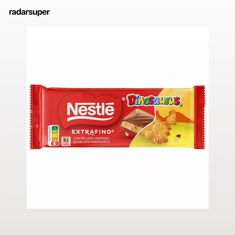 NESTLE Extrafino Chocolate con leche relleno de tosta rica 84 g.