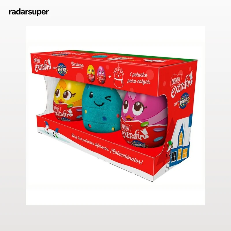 NESTLÉ Huevos extrafino + peluche 80 gr.