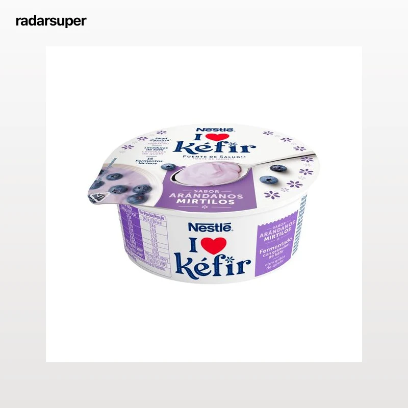 NESTLÉ Kéfir con sabor a arándanos 150 g.