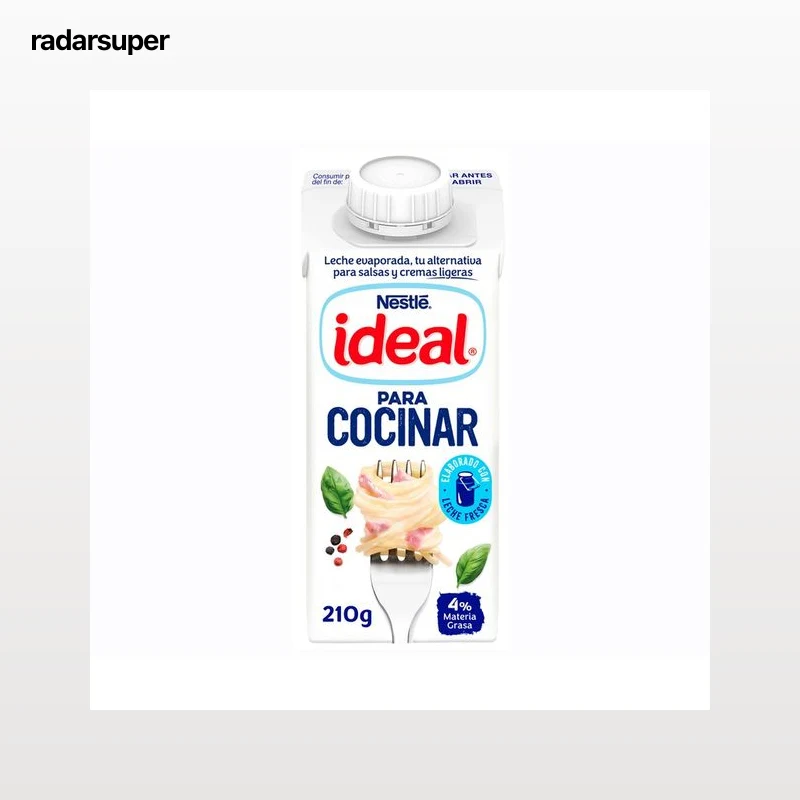 NESTLÉ Leche evaporada NESTLÉ IDEAL 210 g.