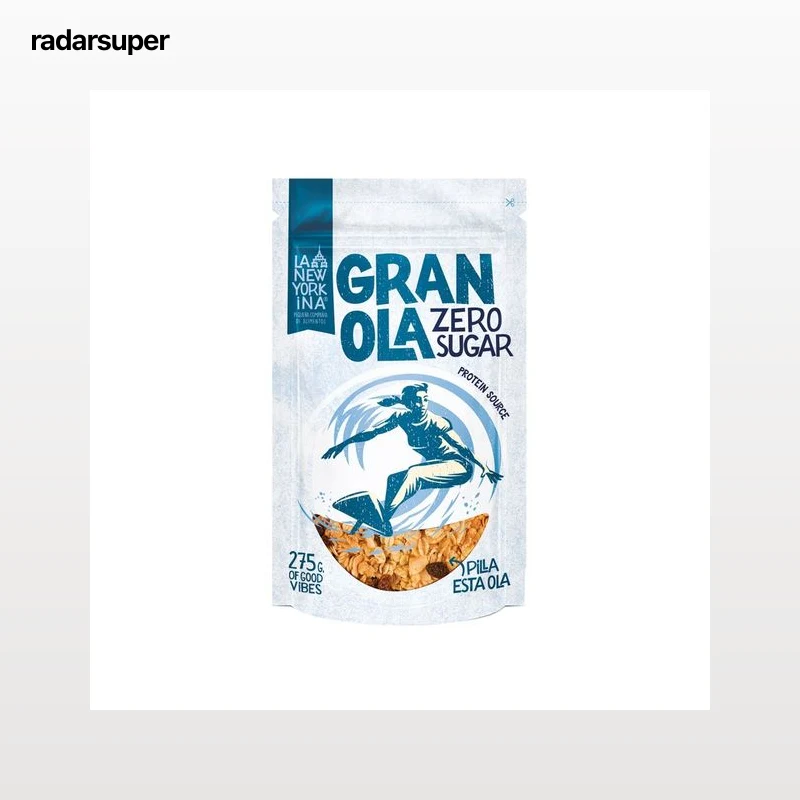 LA NEWYORKINA Cereales granola (avena), sin azúcares añadidos 275 g.