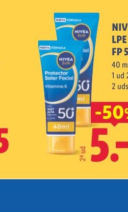 NIVEA LPE UV Facial FP 50+