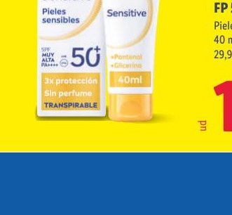 NIVEA SUN Protección Facial FP 50+ Pieles sensibles