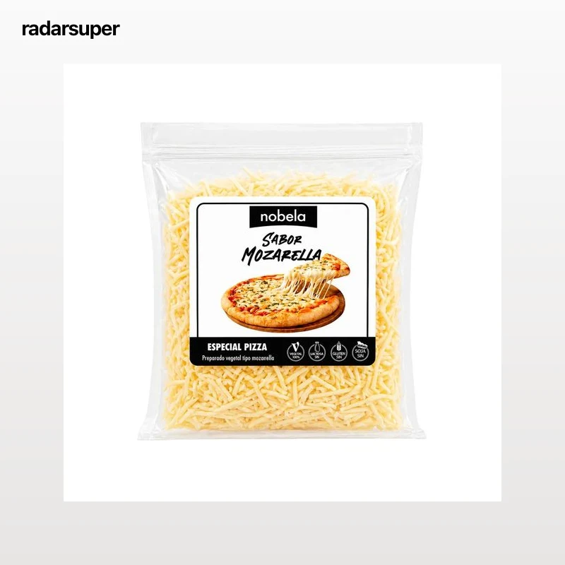 Nobela Rallado vegano sabor mozarella 150 g.