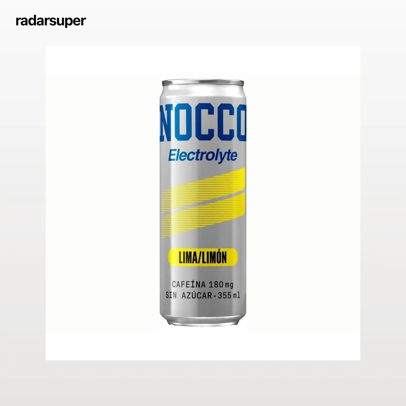 NOCCO Bebida electrolyte lemon lime 355 ml.