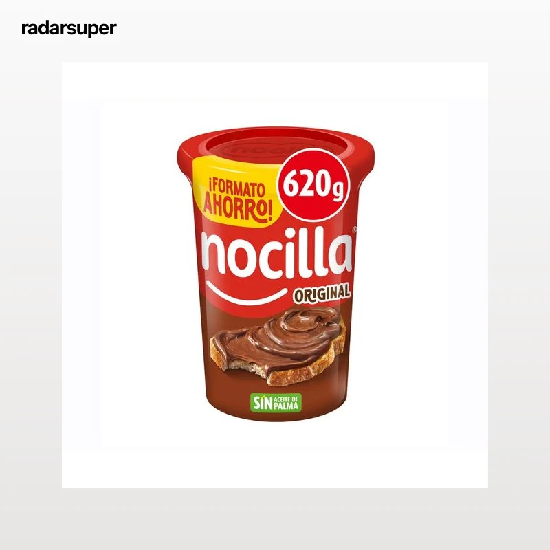 NOCILLA Crema de cacao con avellanas 620 g.