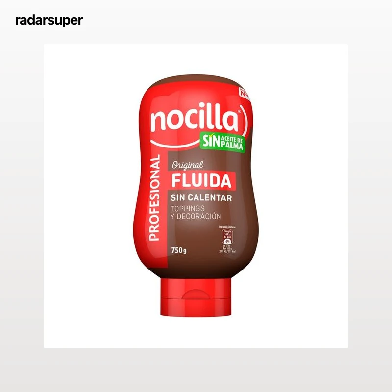NOCILLA Crema de cacao fluida 750 g.