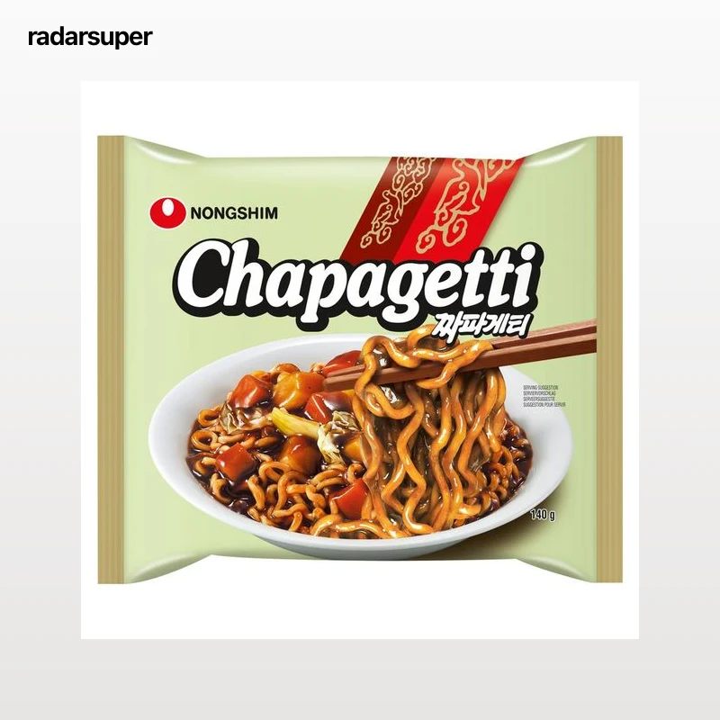 NONGSHIM Fideos instantáneos chapagetti 140 g.