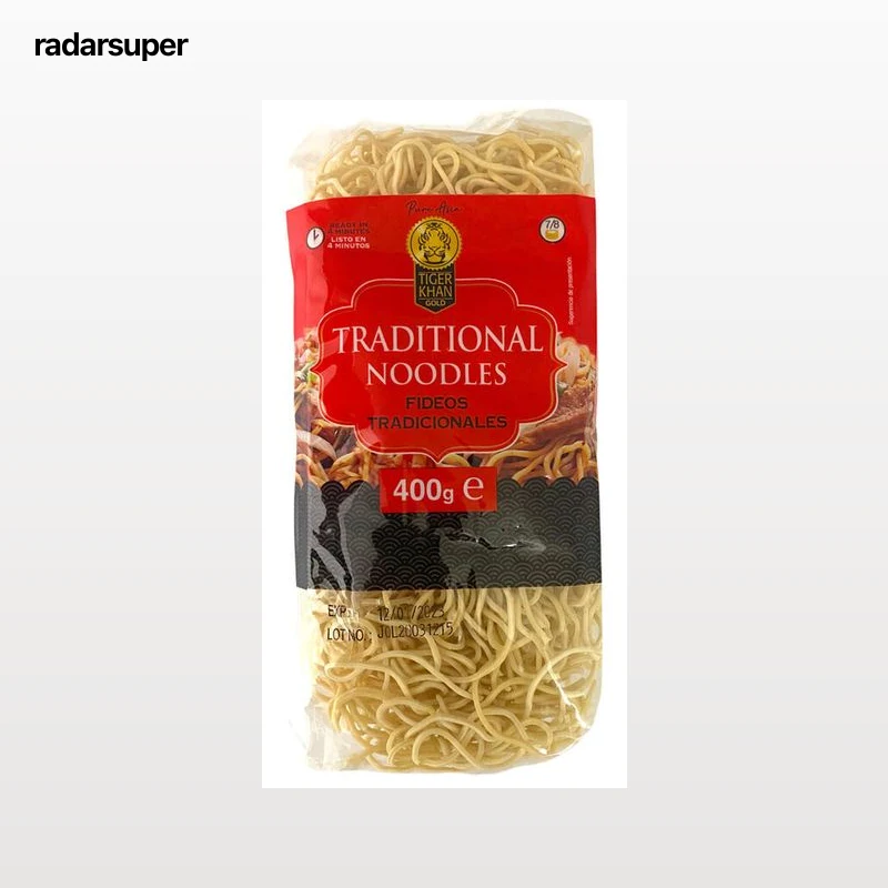 Noodles fideos tradicionales Tiger Khan Gold 400g