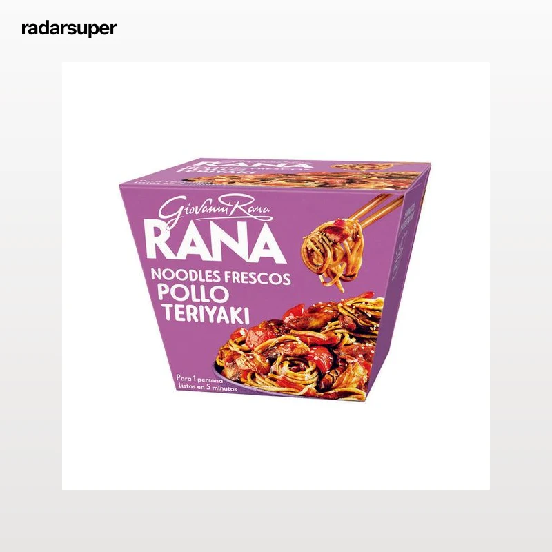 Noodles con pollo teriyaki Rana 357g