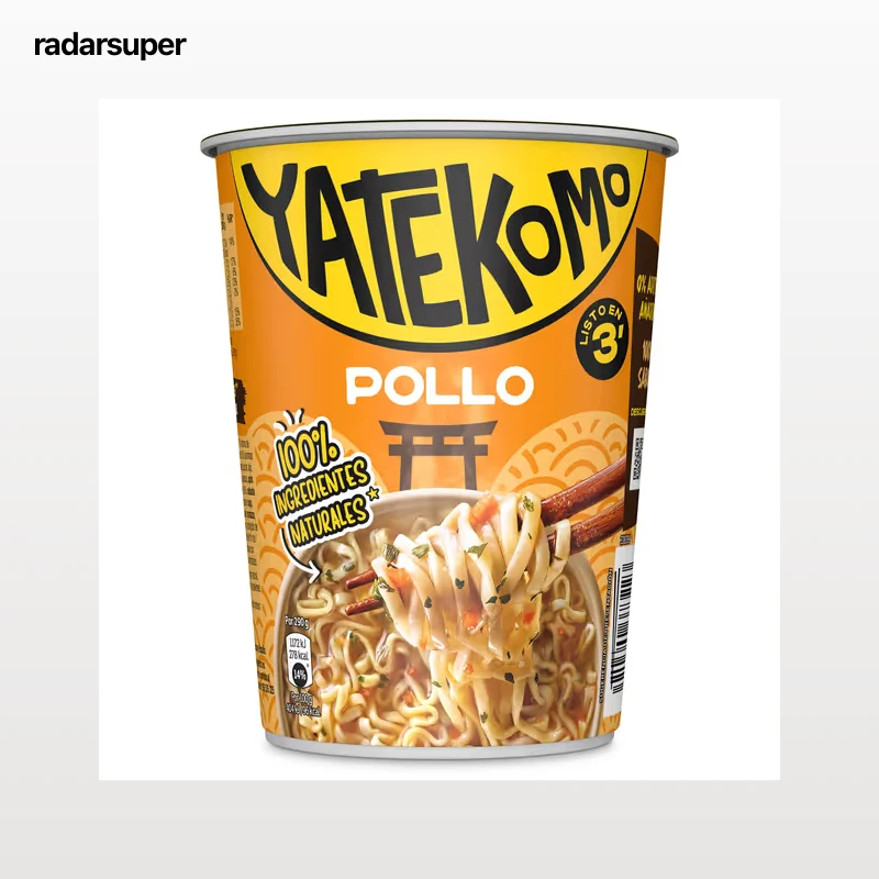 Noodles sabor pollo Gallina Blanca Yatekomo 60 g