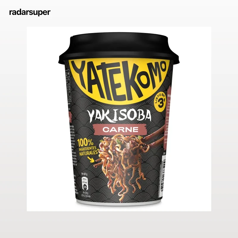Noodles yakisoba sabor carne Gallina Blanca Yatekomo 93 g