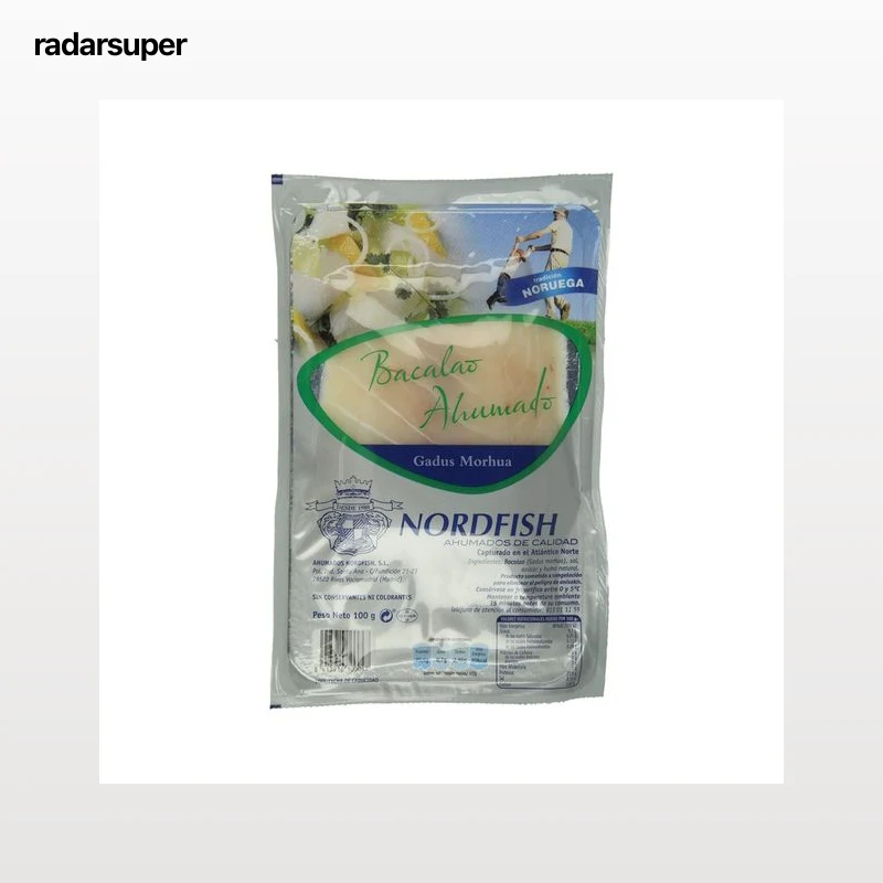 NORDFISH Bacalao ahumado 100 g.