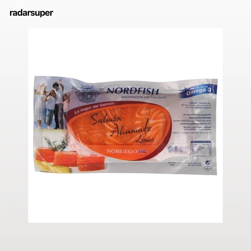 NORDFISH Salmòn ahumado lomos NORDFISH 150 g
