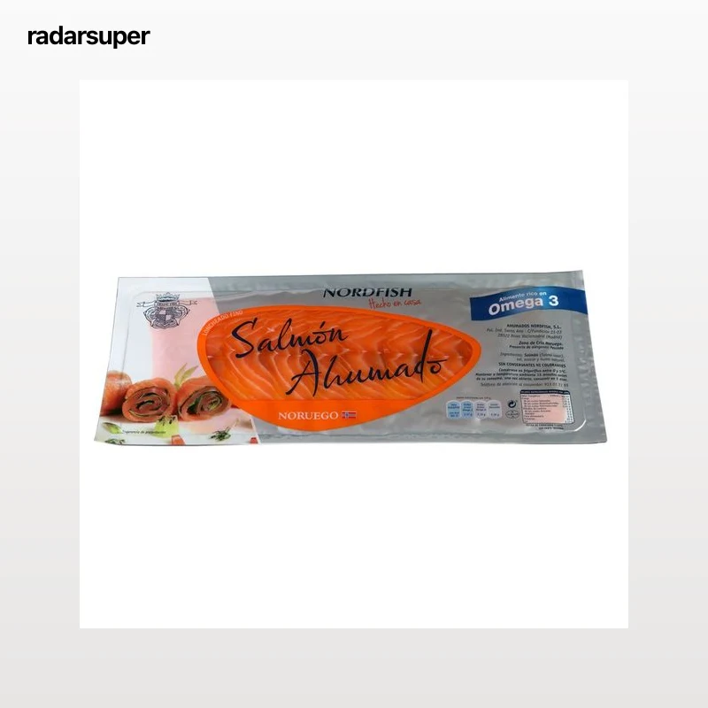 NORDFISH Salmón ahumado Noruego NORDFISH 400 g.