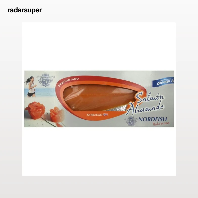 NORDFISH Salmón ahumado Noruego NORDFISH 700 g,