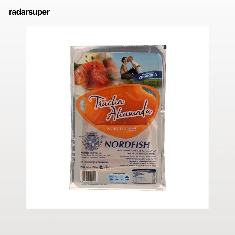 NORDFISH Trucha ahumada NORDFISH 100 g.