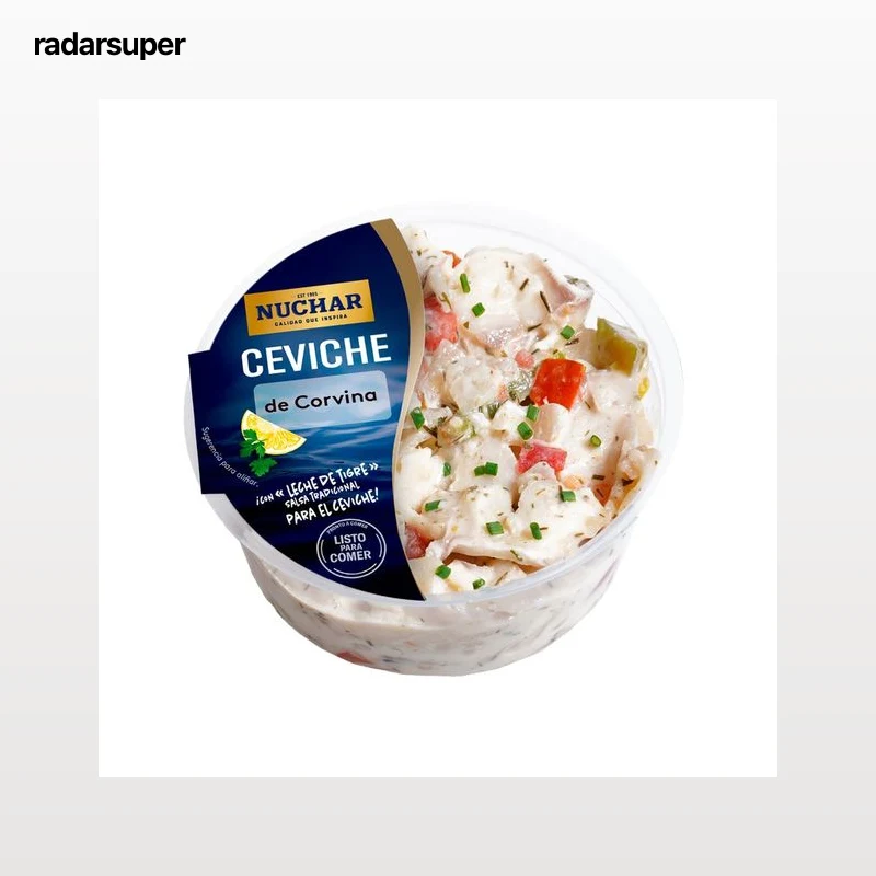 NUCHAR Ceviche de corvina 200 g.