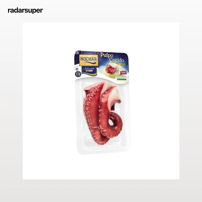 NUCHAR Patas cocidas de pulpo NUCHAR 200 g.