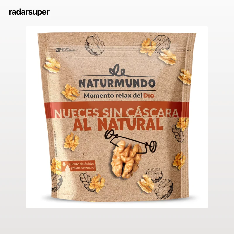 Nueces peladas al natural Dia Naturmundo 200 g