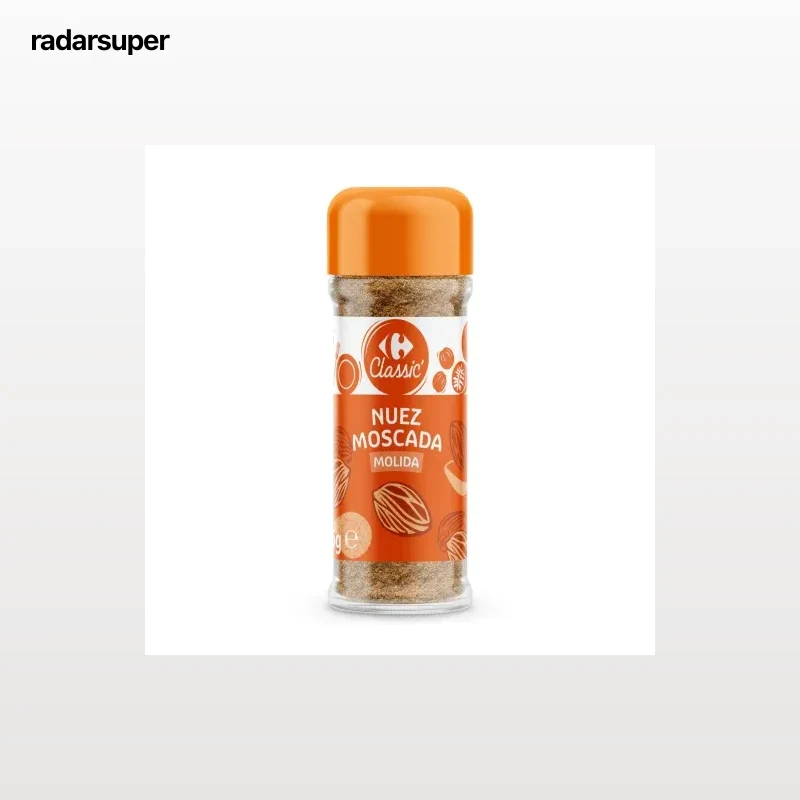 Nuez moscada molida Carrefour Classic 45 g.