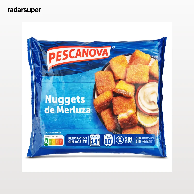 Nuggets de merluza Pescanova 360 g