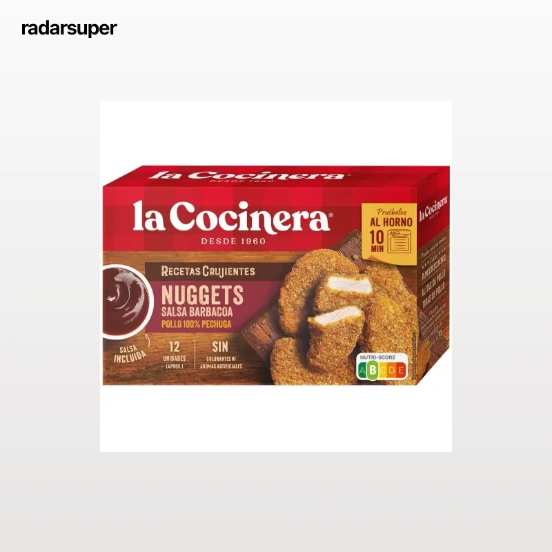 Nuggets Recetas Crujientes La Cocinera 350 g.