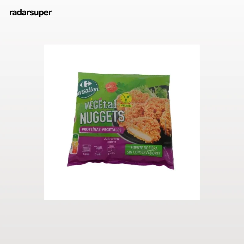 Nuggets vegetal Carrefour Sensation 275 g.