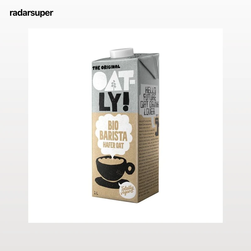 OAT-LY! Bio barista Bebida vegetal de avena ecológica, especial para el café 1 l.