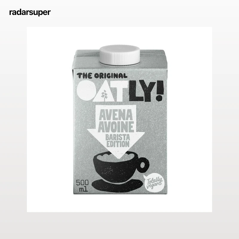 OATLY Barista Bebida vegetal de avena, especial para el café 500 ml.