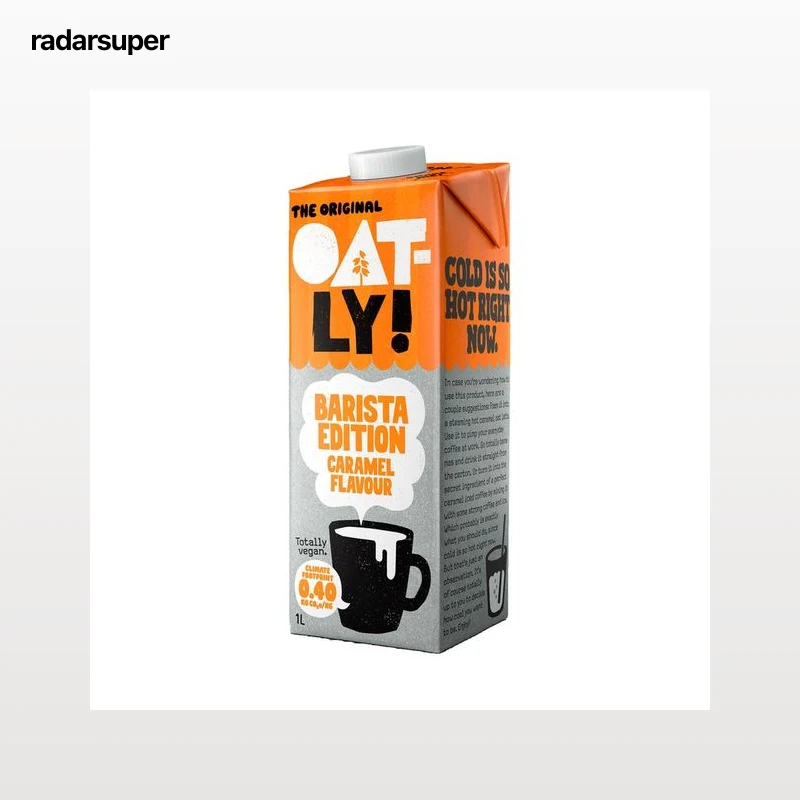 OATLY Bebida de avena barista con caramelo 1 l.