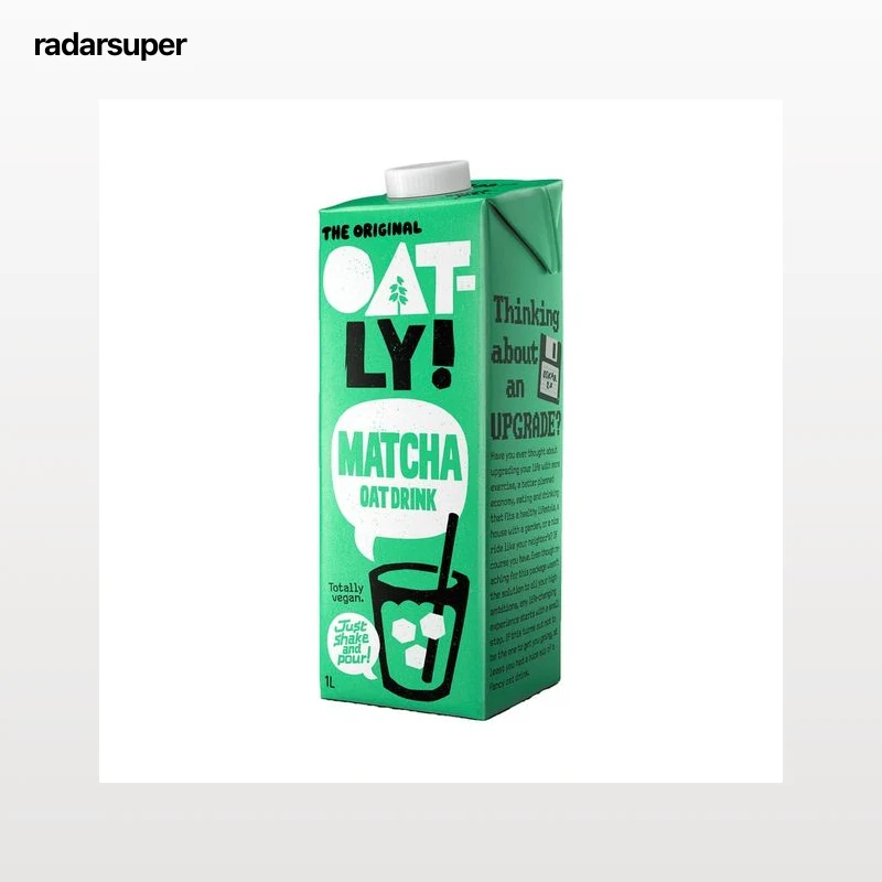 OATLY Bebida de avena con té matcha 1 l.