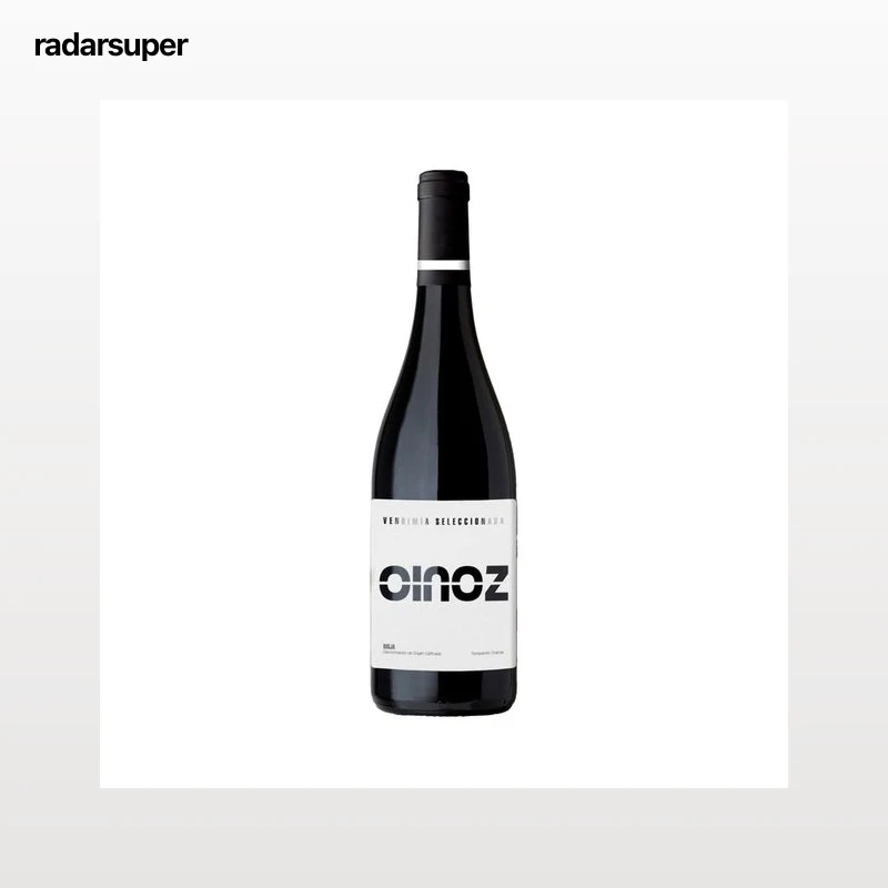 OINOZ Vino tinto crianza con D. O. Ca. Rioja botella 75 cl.