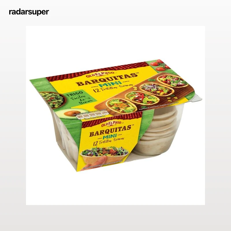 OLD EL PASO MIni barquitas mexicanas de trigo 145 g.