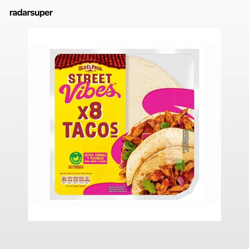 OLD EL PASO Mini tortillas extra tiernas y flexibles 8 uds. x 220 gr.