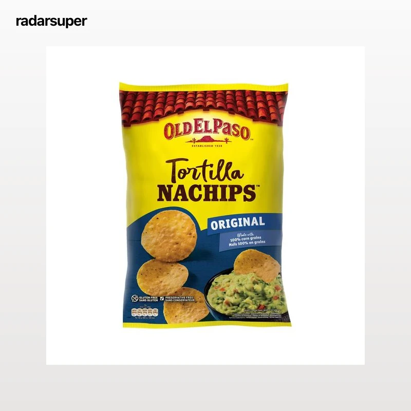 OLD EL PASO Nachos originales 185 g.