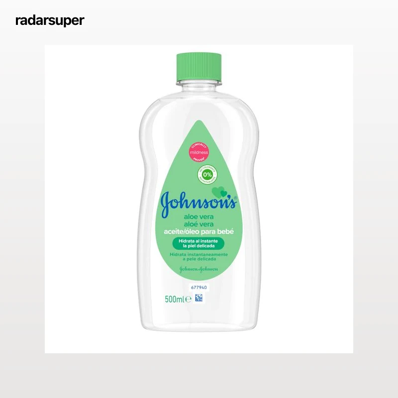 ÓLEO JOHNSON'S BABY ALOÉ VERA 500ML