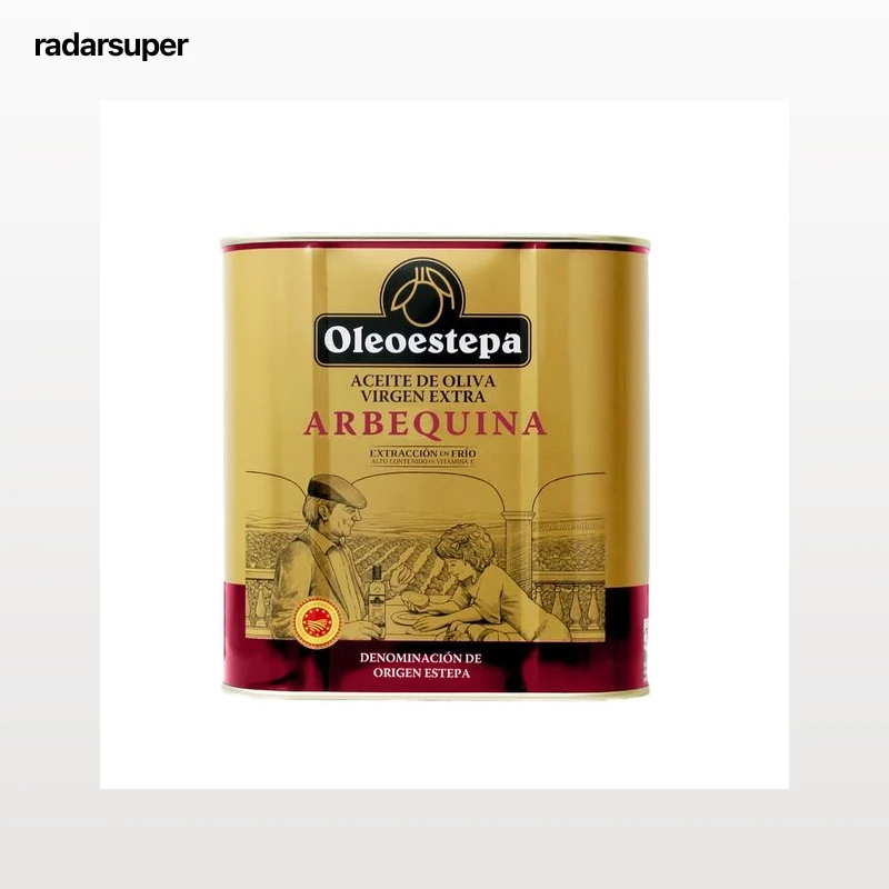OLEOESTEPA Aceite de oliva virgen extra arbequina DOP Estepa lata 2,5 l.