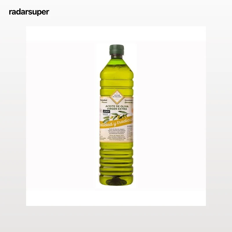 OLIVAR DE SEGURA Aceite de oliva virgen extra D.O.P botella 1 L.