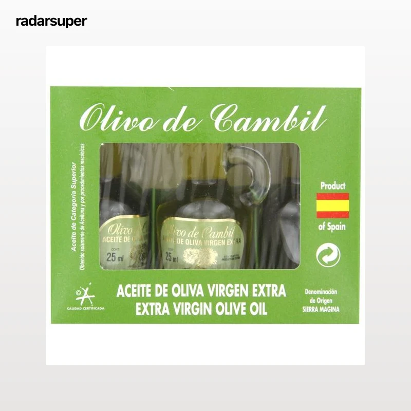OLIVO DE CAMBIL Aceite de oliva virgen extra 25 ml. 3 uds.