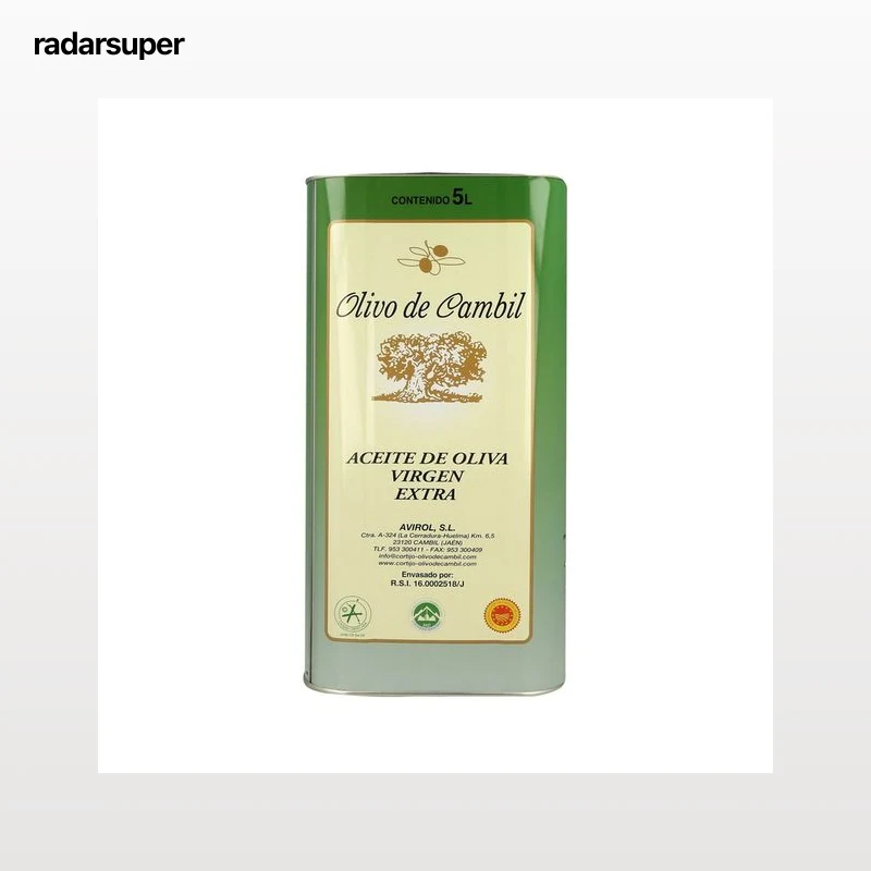 OLIVO DE CAMBIL Aceite de oliva virgen extra lata de 5 l.