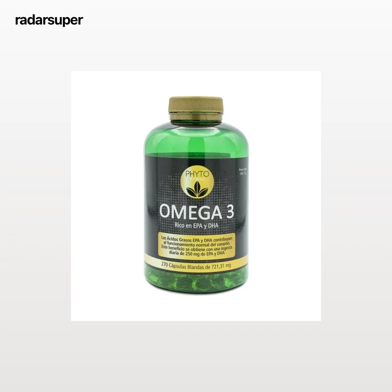 Omega 3 en cápsulas blandas Phytofarma 270 ud.