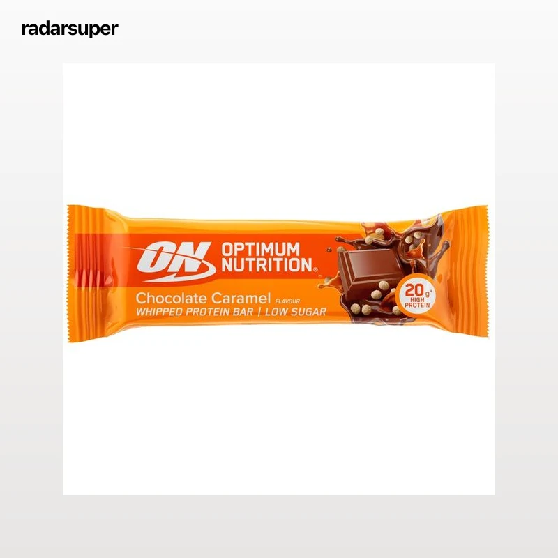 OPTIMUM NUTRITION Barrita de proteínas sabor chocolate y caramelo 60gr