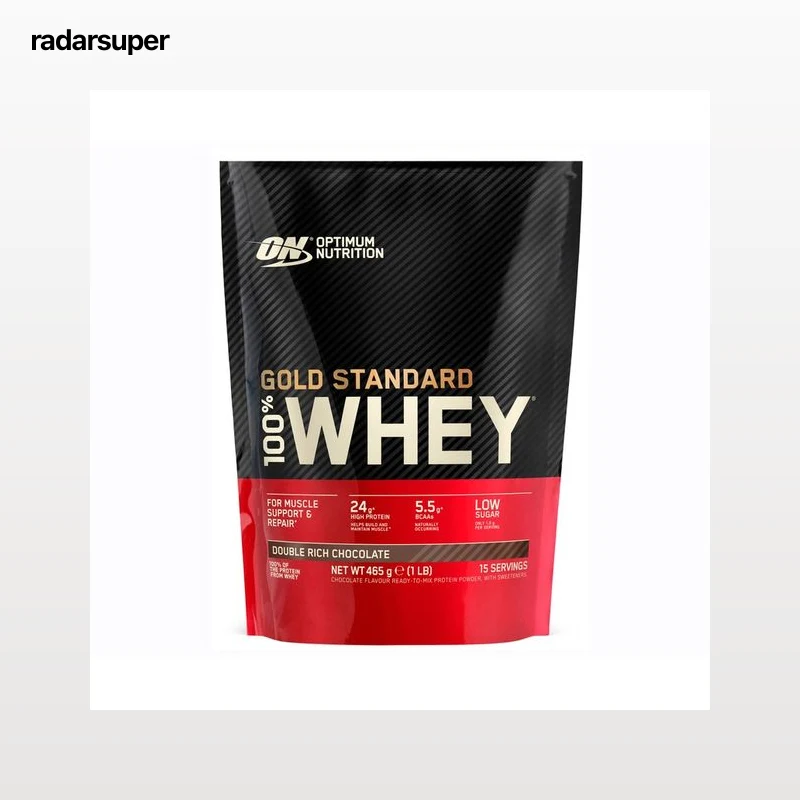 OPTIMUM NUTRITION Gold whey doble choco 465 gr.