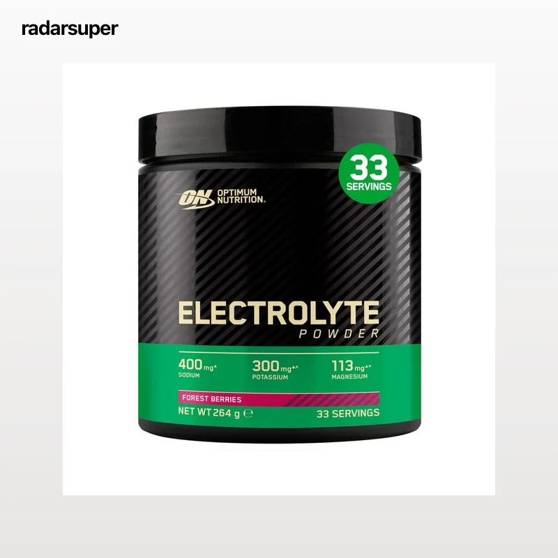 OPTIMUM NUTRITION Polvo con electrolitos sabor frutos rojos 264gr