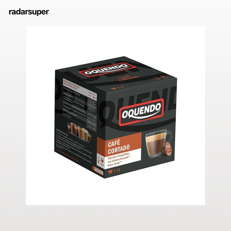 OQUENDO Café en cápsulas cortado 16 uds.