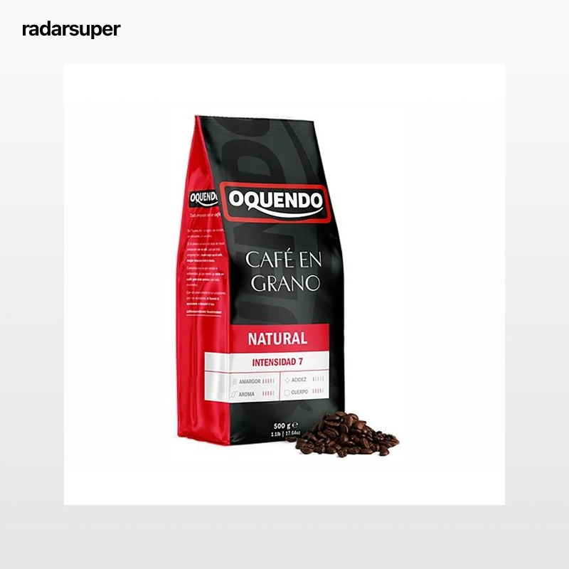 OQUENDO Café en grano natural I7, 500 g.
