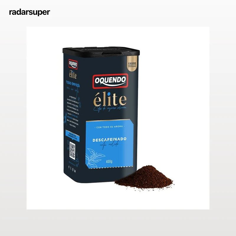 OQUENDO Café molido descafeinado 400 g.